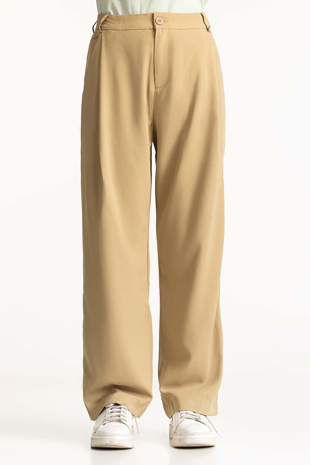 Loose Fitting Darted Trouser