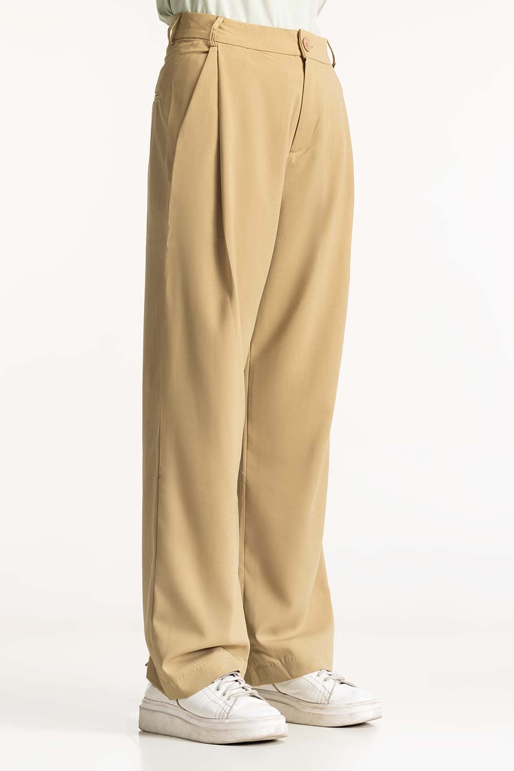 Loose Fitting Darted Trouser