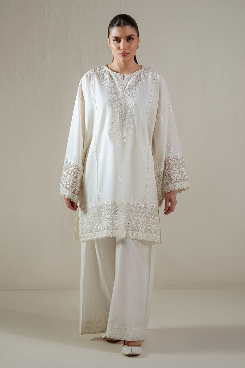 ETHEREAL EASE EMBROIDERED SHIRT