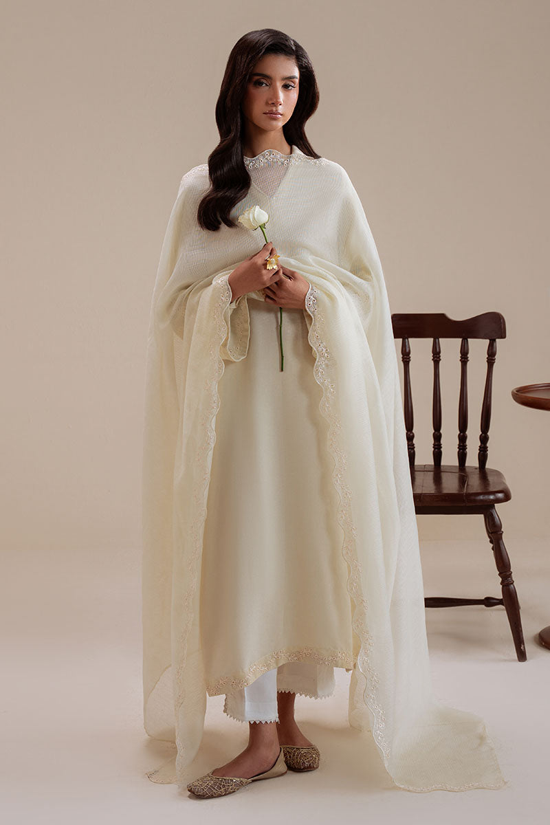 FROSTED PEARL-2PC (SHIRT & DUPATTA)