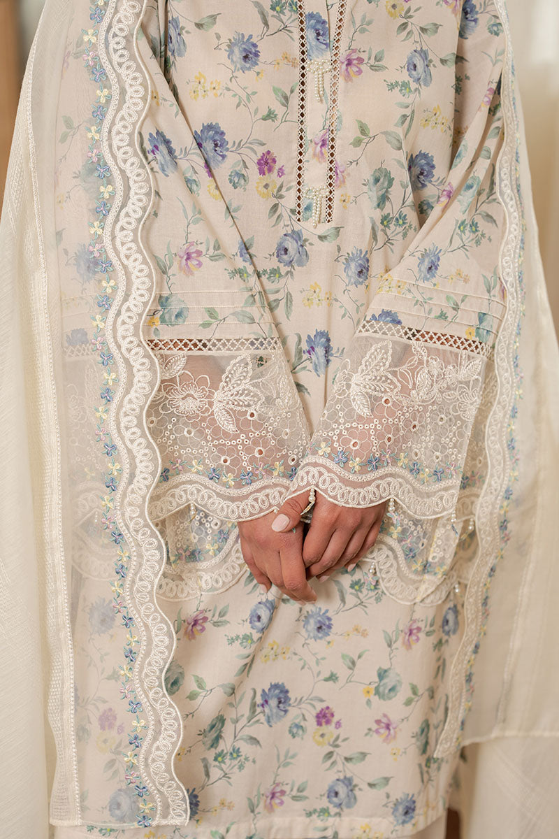 SUMMER GRACE- 3PC (SHIRT, TROUSER & DUPATTA)