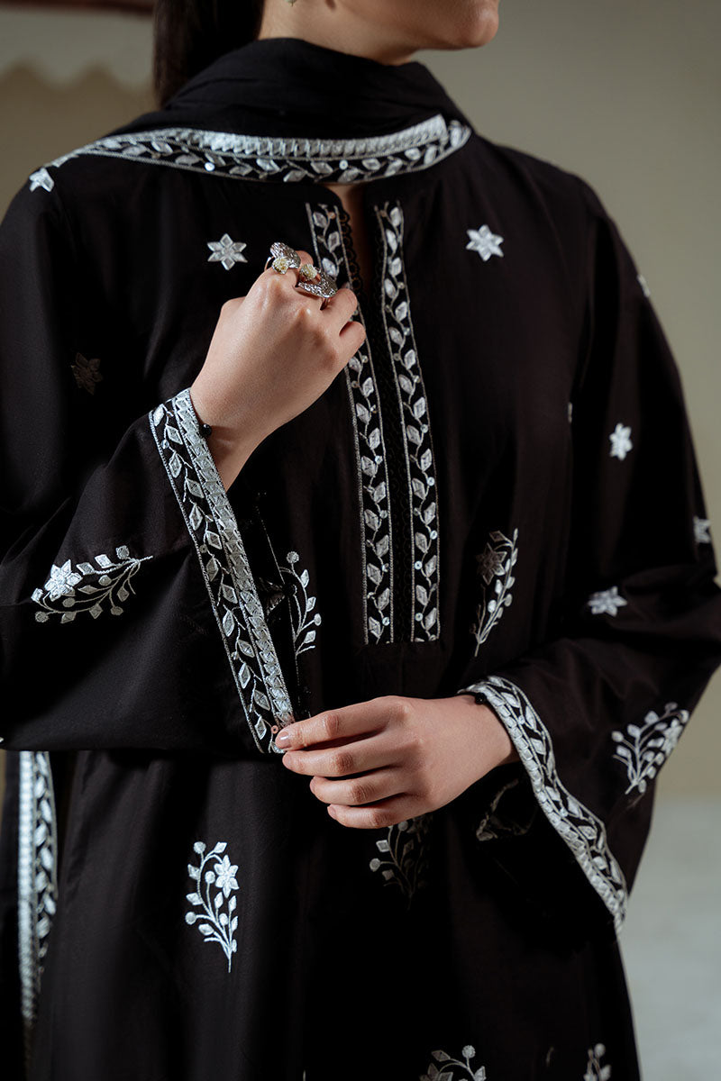 MIDNIGHT AURA -2PC (SHIRT & DUPATTA)