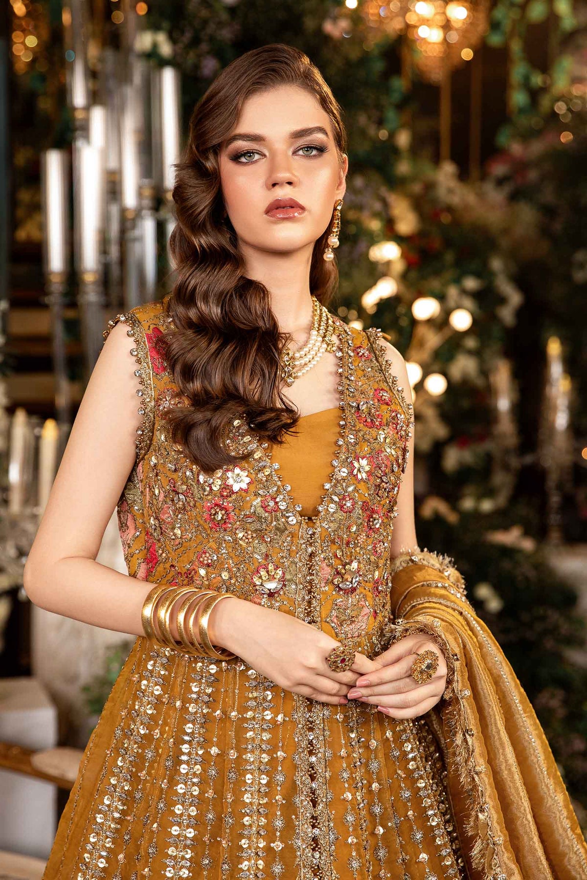 Maria B – BD-2907 Mustard Style