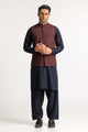 Maroon Basic Waist Coat