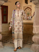 3 Piece Printed Lawn Suit-Mughal Melody (Unstitched)