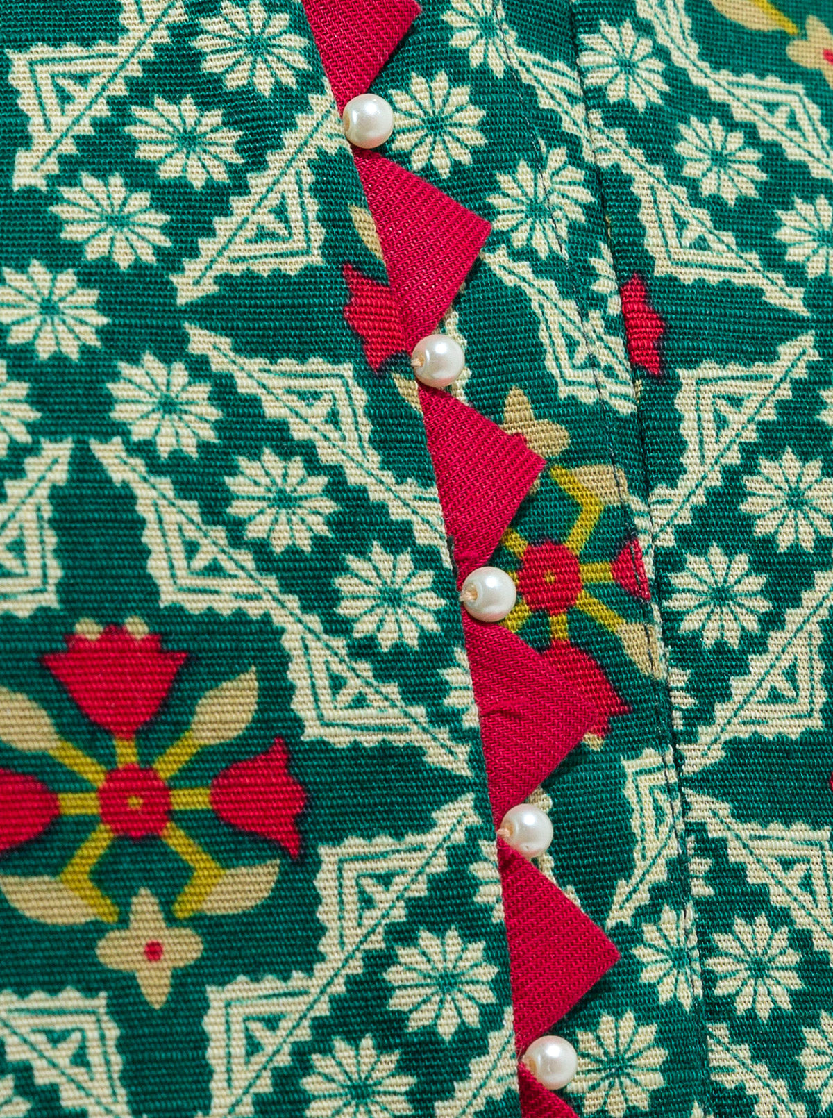 2 Piece - Printed Khaddar Suit - Vivid Lush