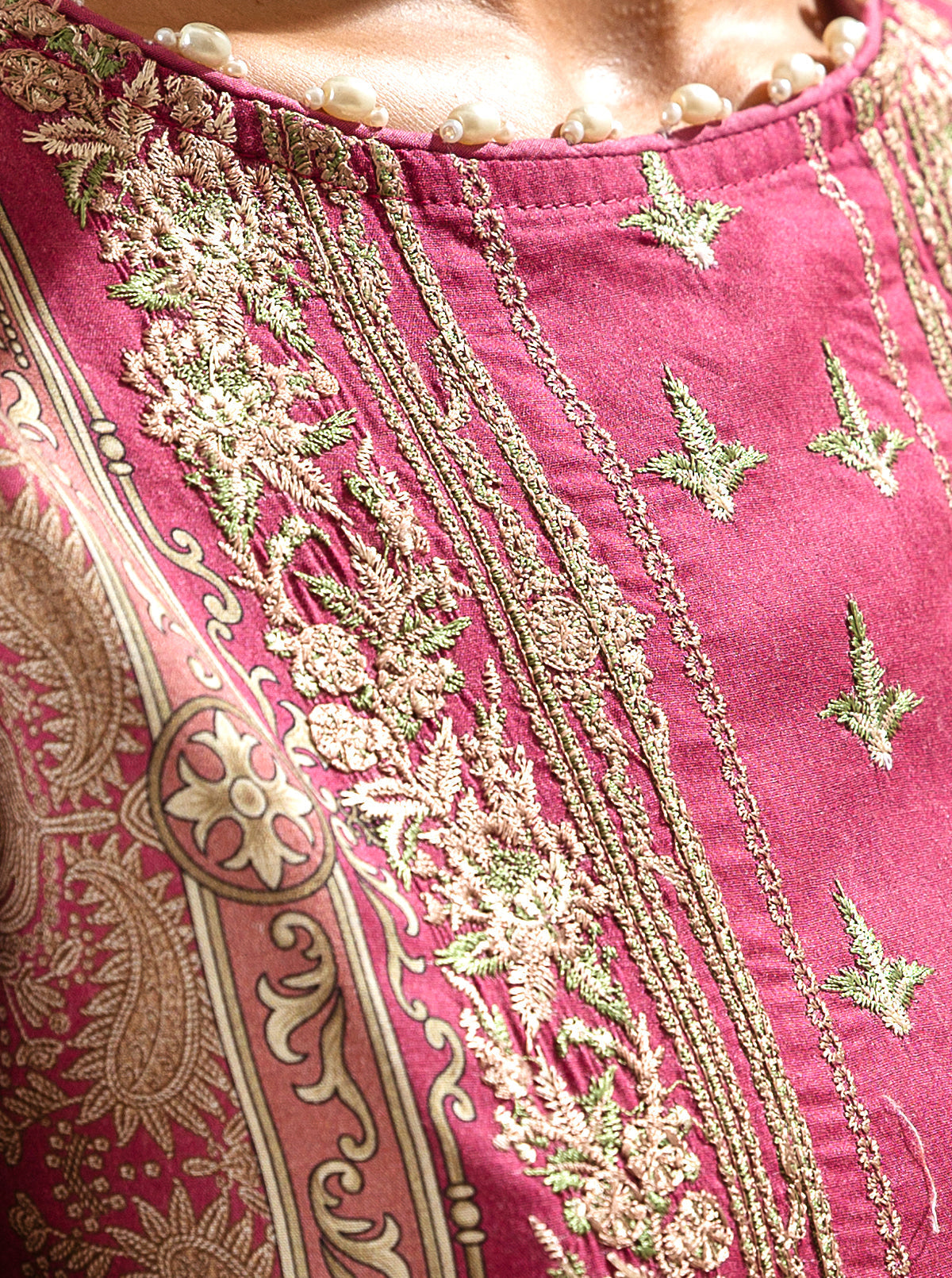 3 PIECE - EMBROIDERED LAWN SUIT - ETERNAL BLISSMB4S22U55-PINK-2000000204106-3PC