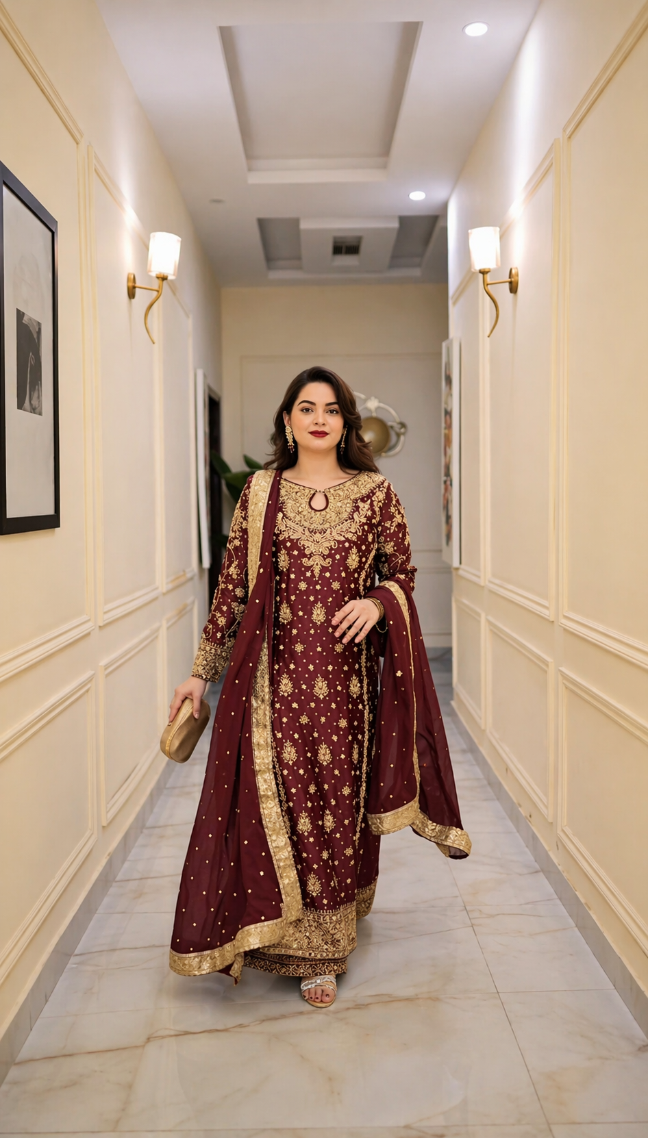Minal Khan – Tassel Silk Style