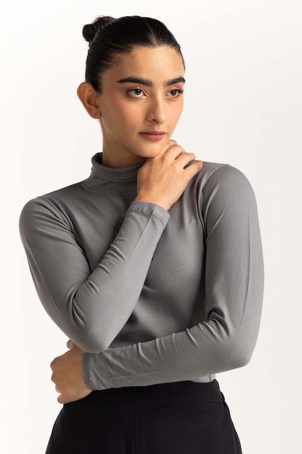 Mock Neck Top