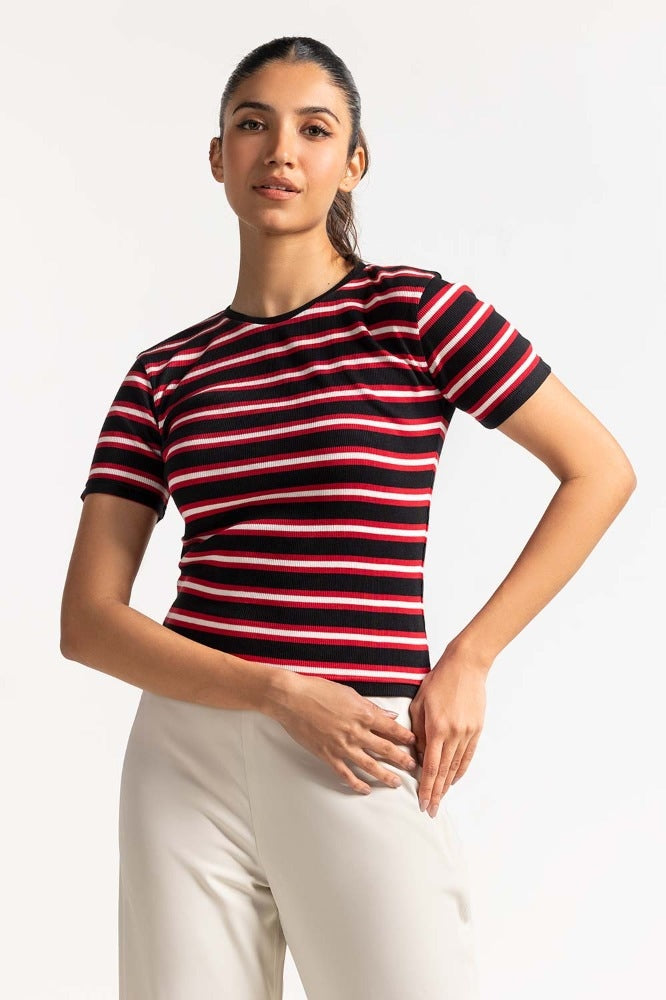 Multi Color Knit Top