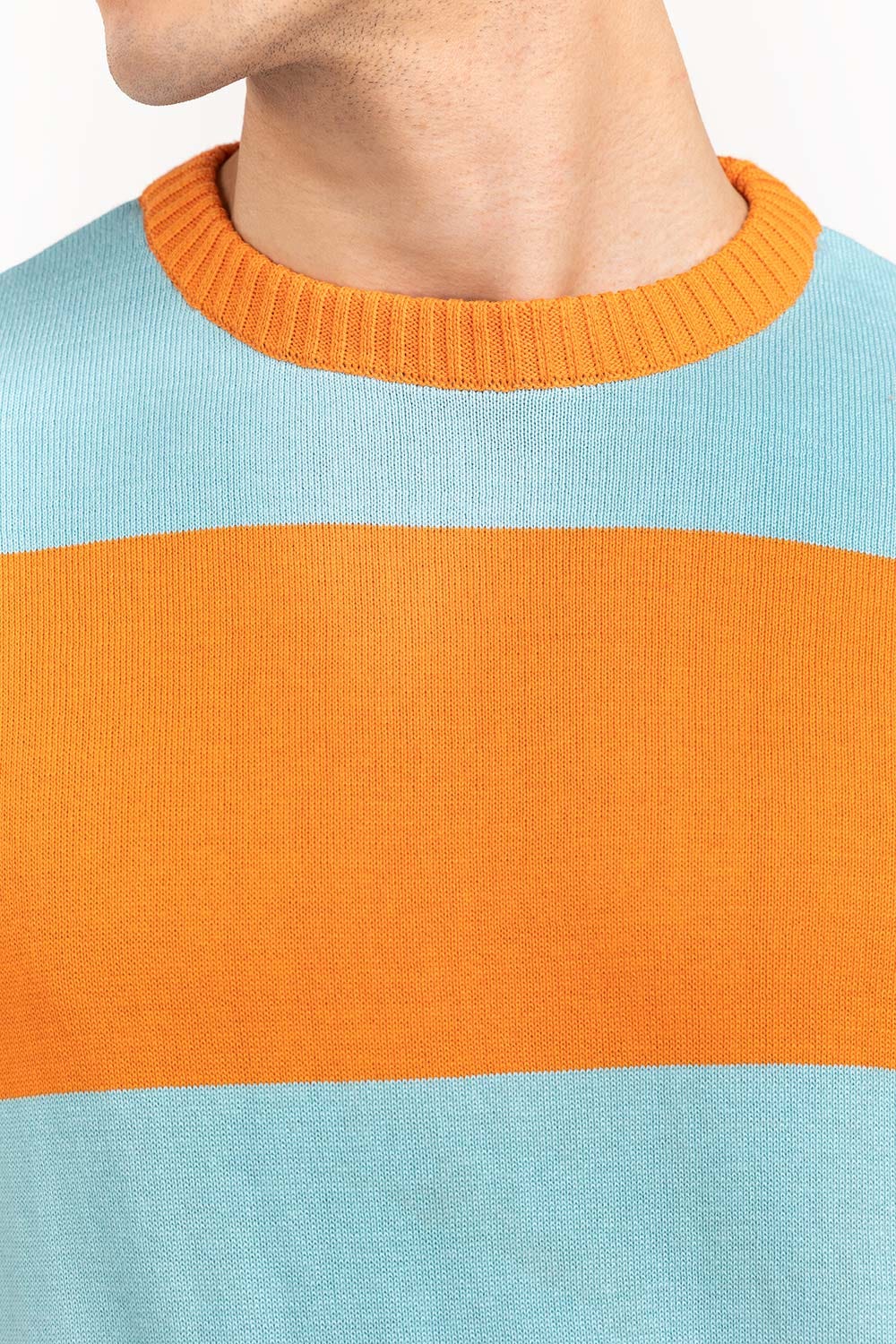 Multi Color Striped Sweater