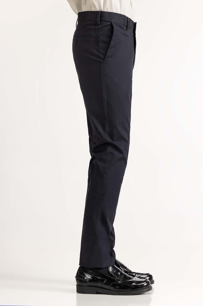 Navy Basic Formal Chino Trouser