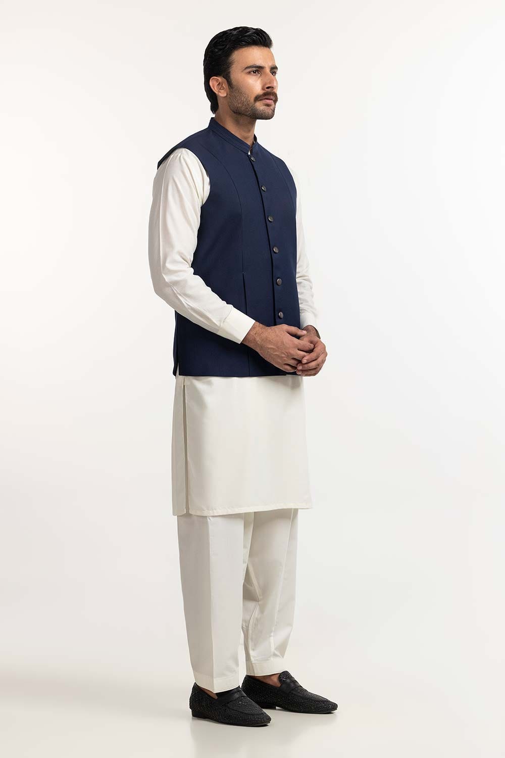 Navy Blue Styling Waistcoat