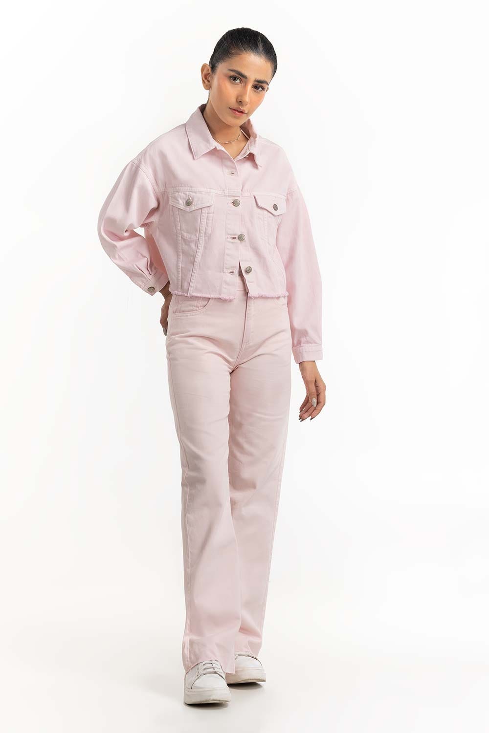 Pink Non-Denim Pant