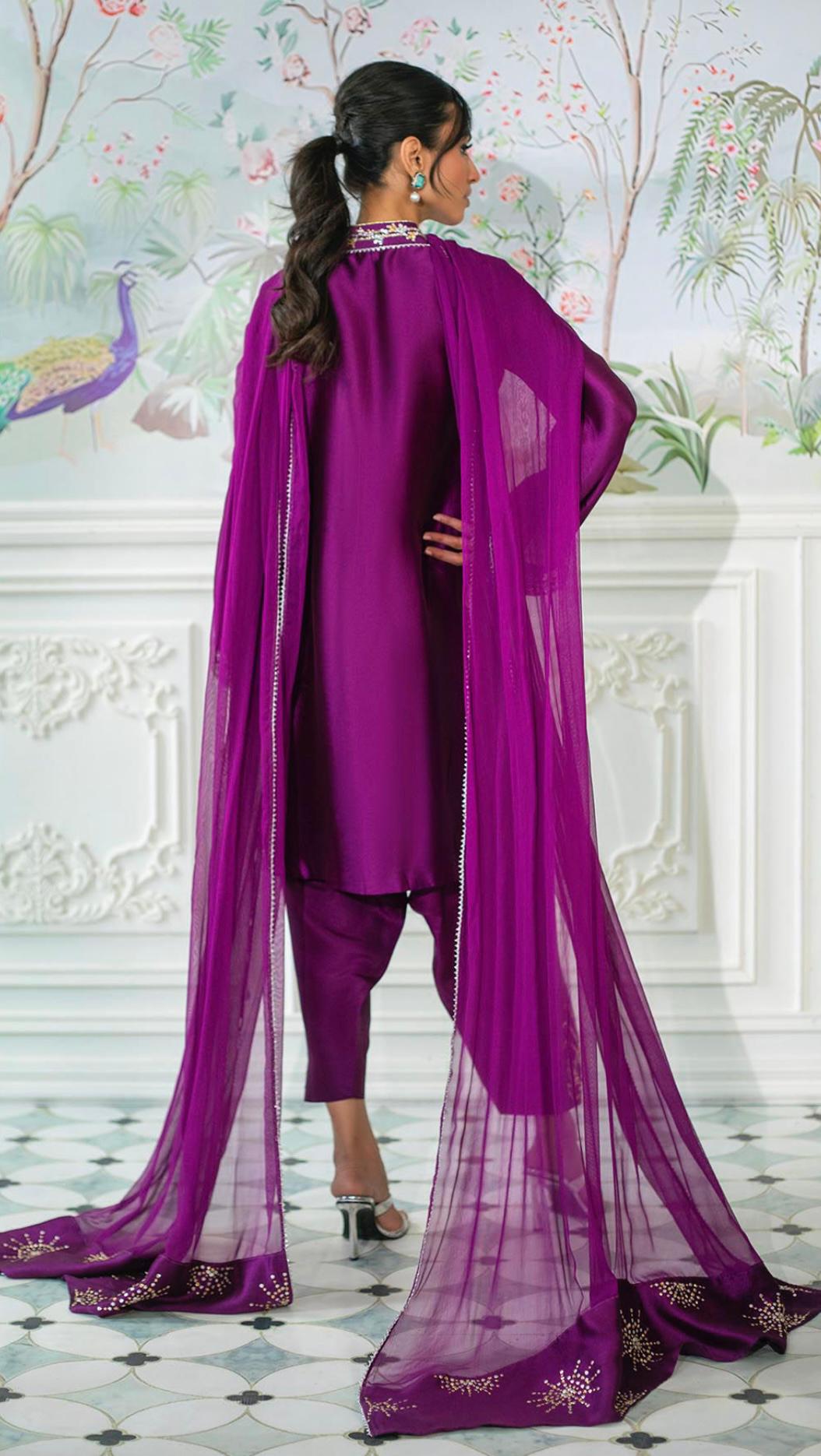 Noori Plum Eid Series’25 by Alizay Saad