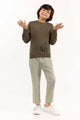 Junior Boy Olive Green Sweater 224