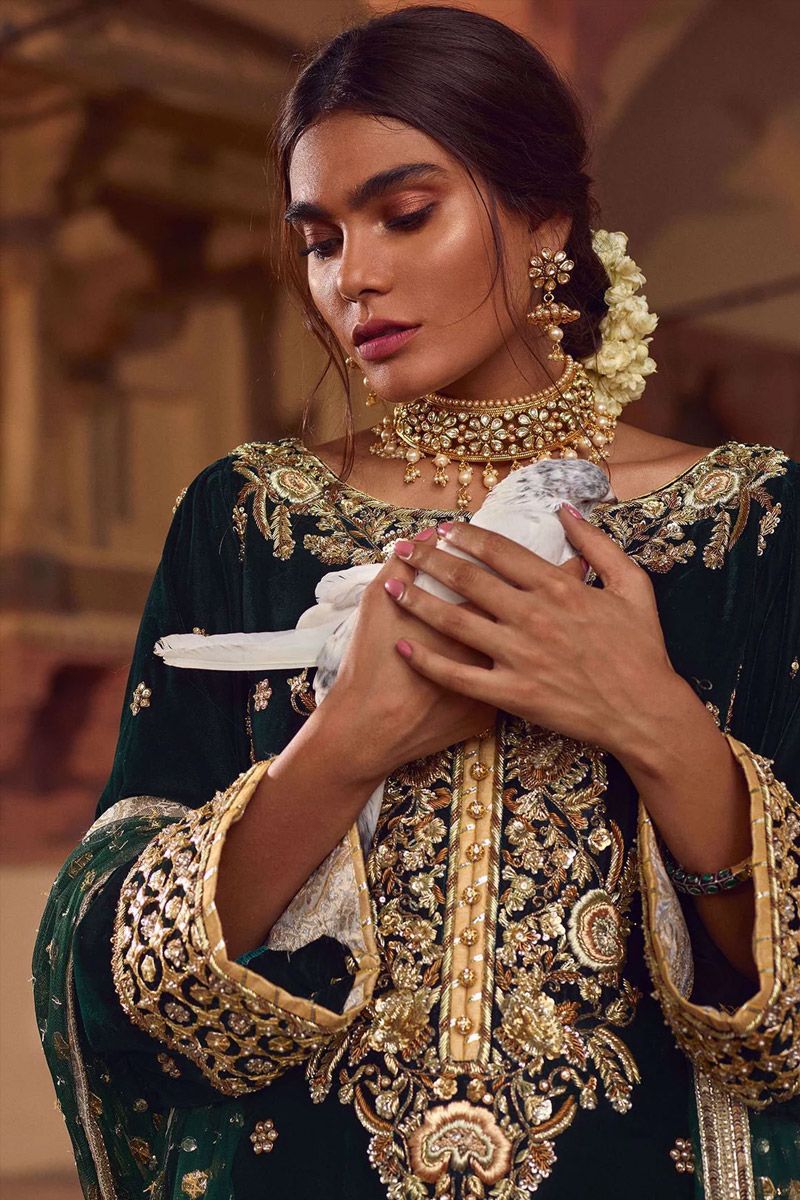Maria B Style — Mairaz Black Kameez & Trouser