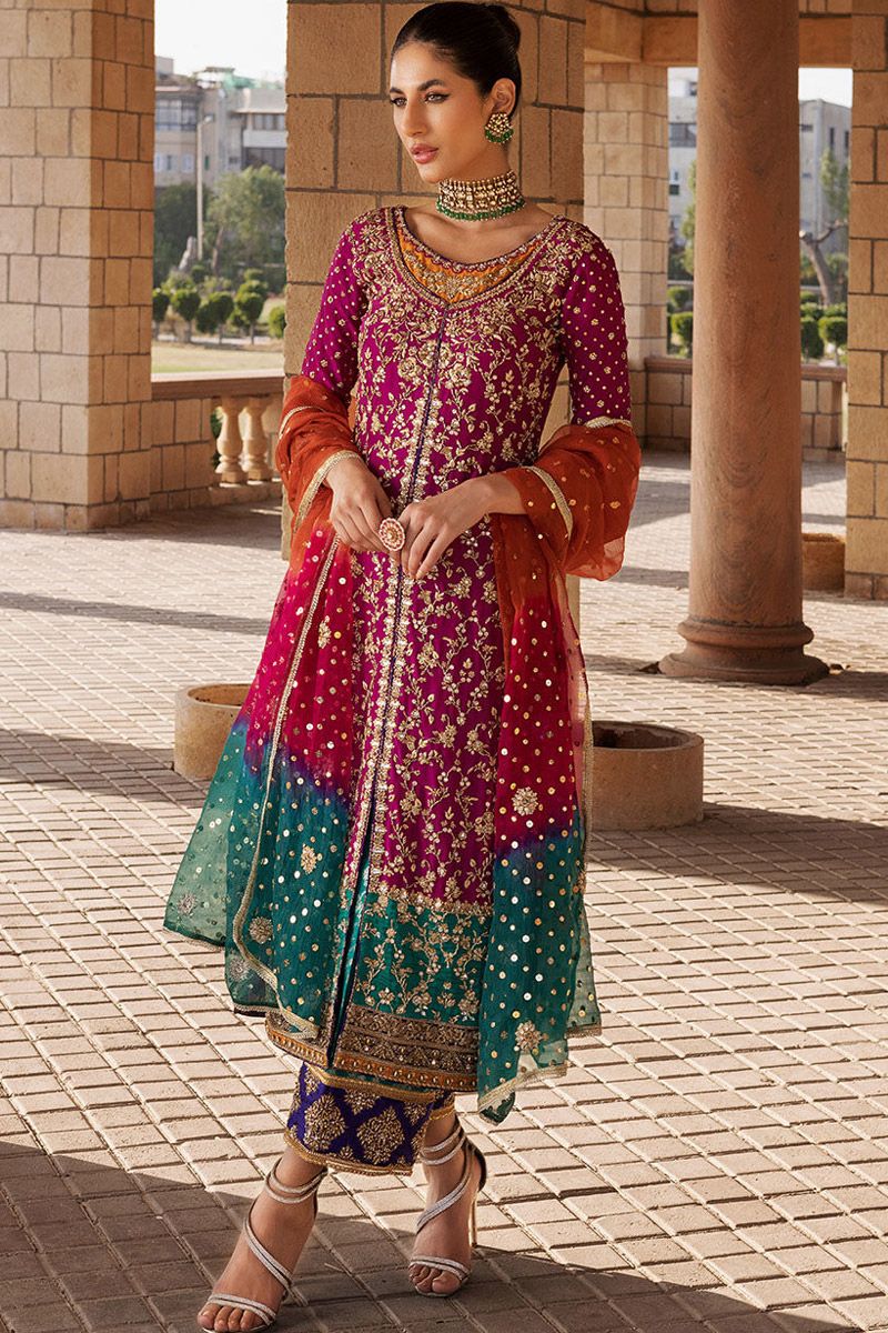 Mairaz Pink Three-Piece Suit