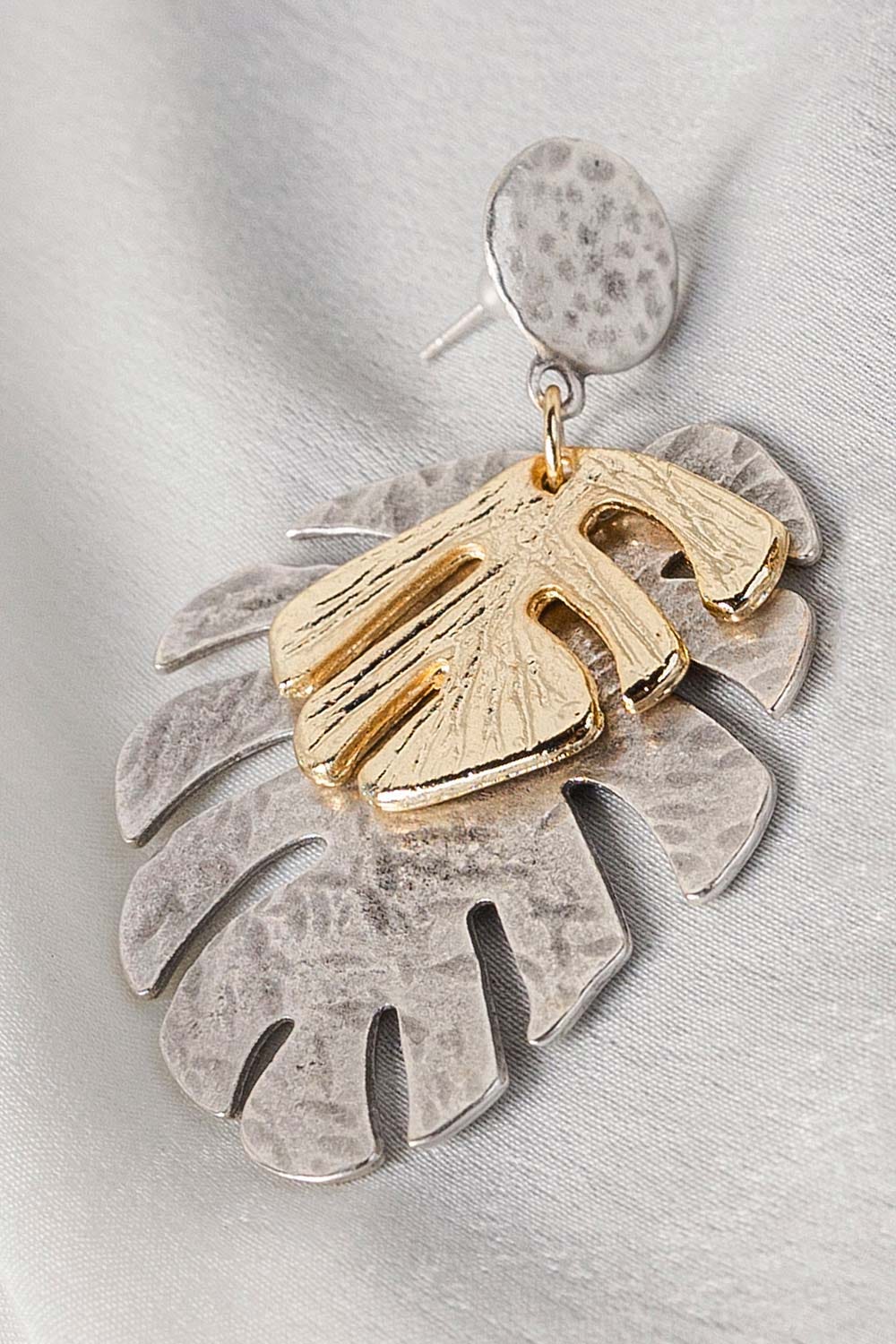 Palm Leaf Earrings