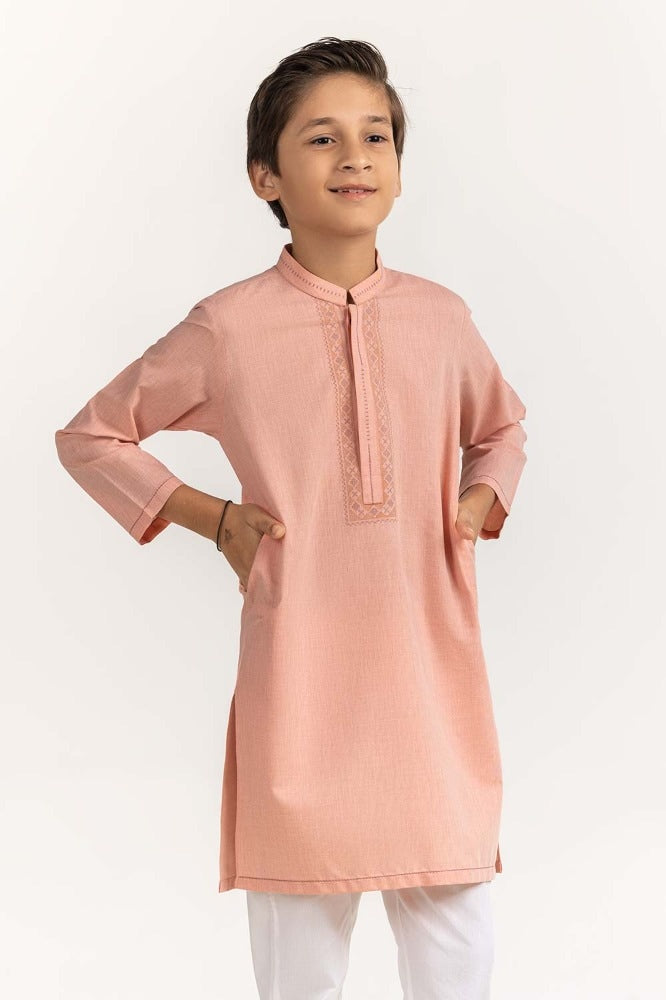 Peach Styling Kurta KR-KSTY24-007