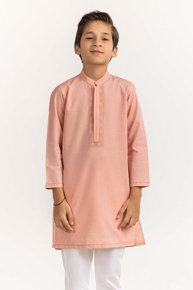 Peach Styling Kurta KR-KSTY24-007