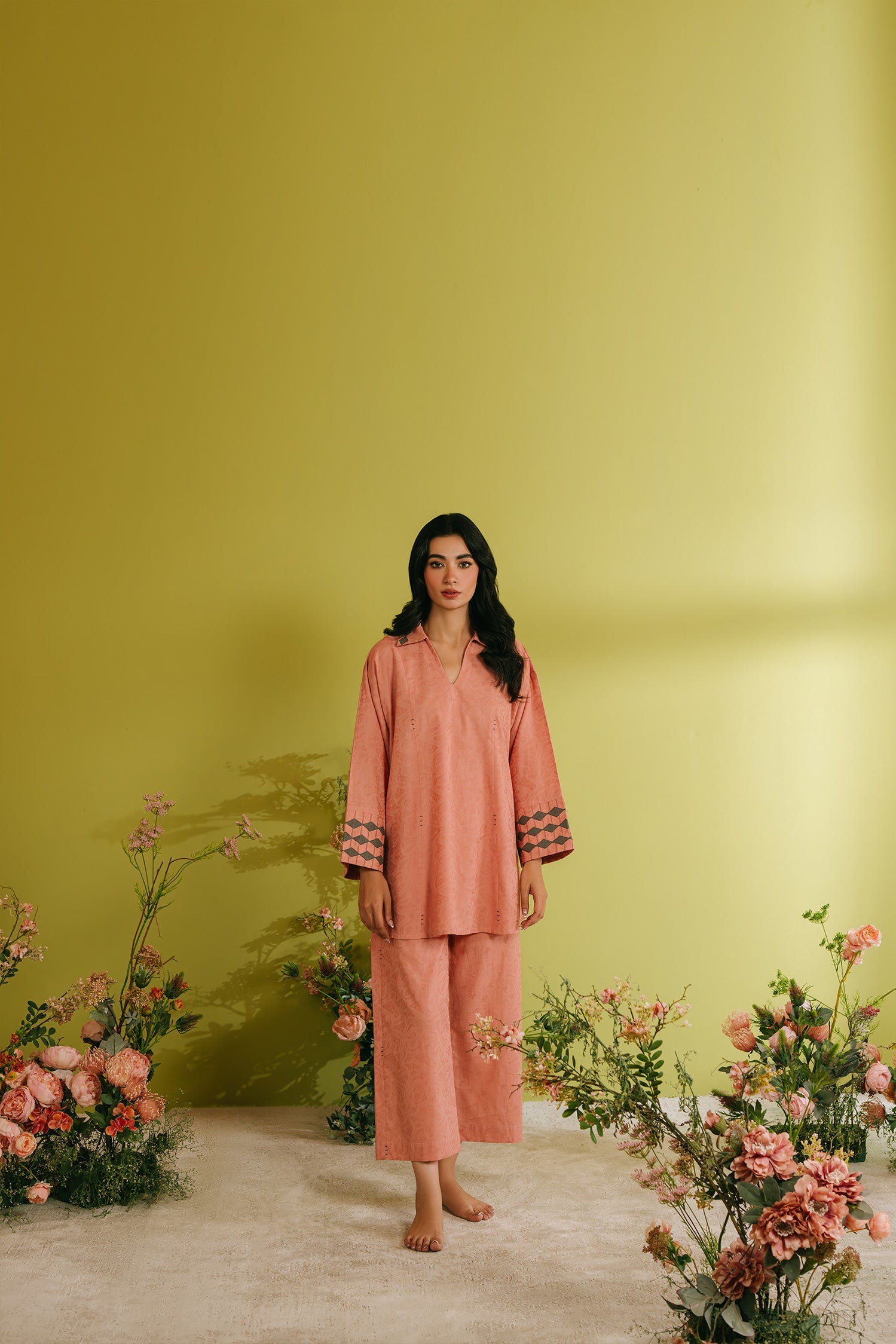 Peach Tea Matching Set