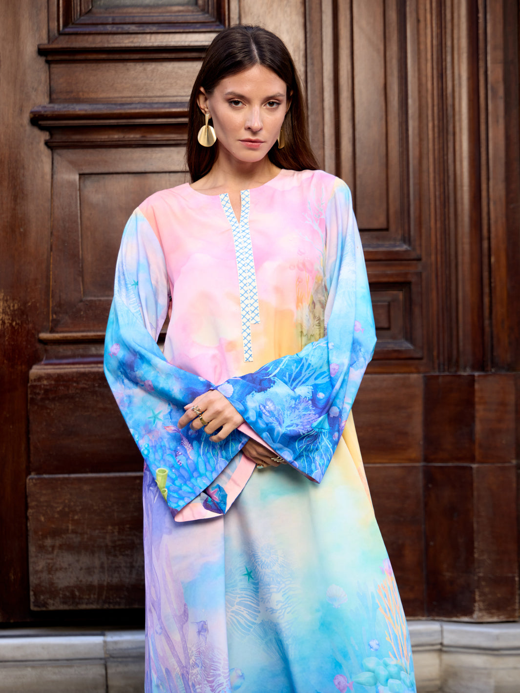 Maren - Printed Kaftan