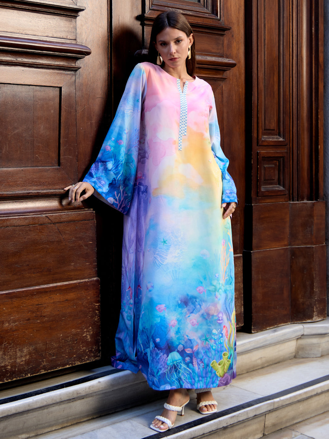 Maren - Printed Kaftan