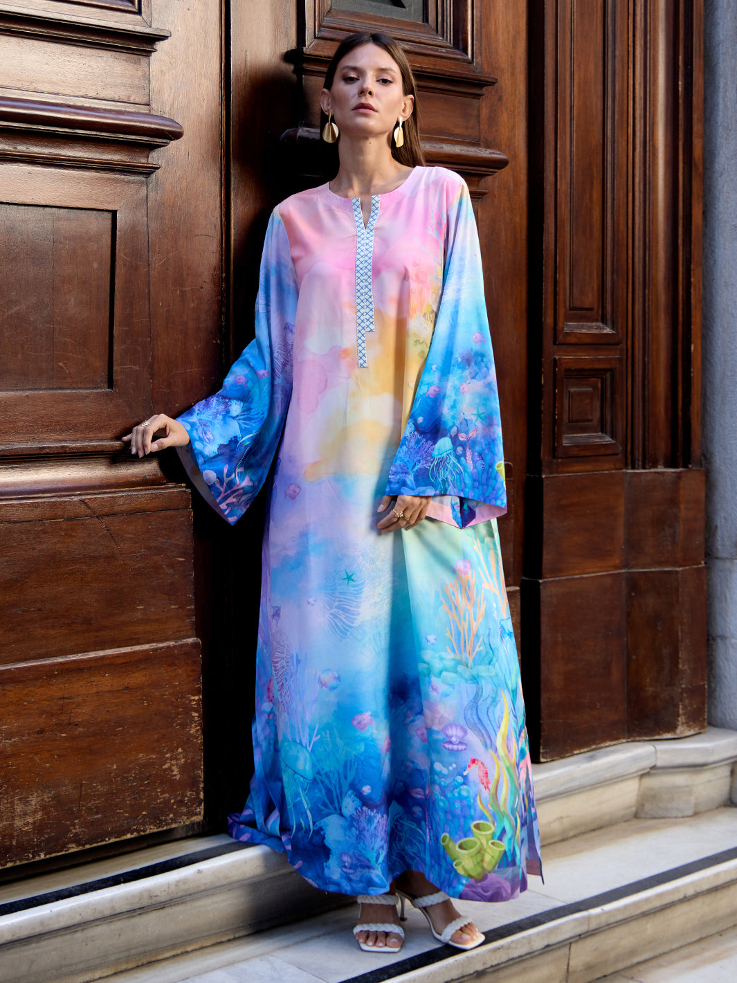 Maren - Printed Kaftan