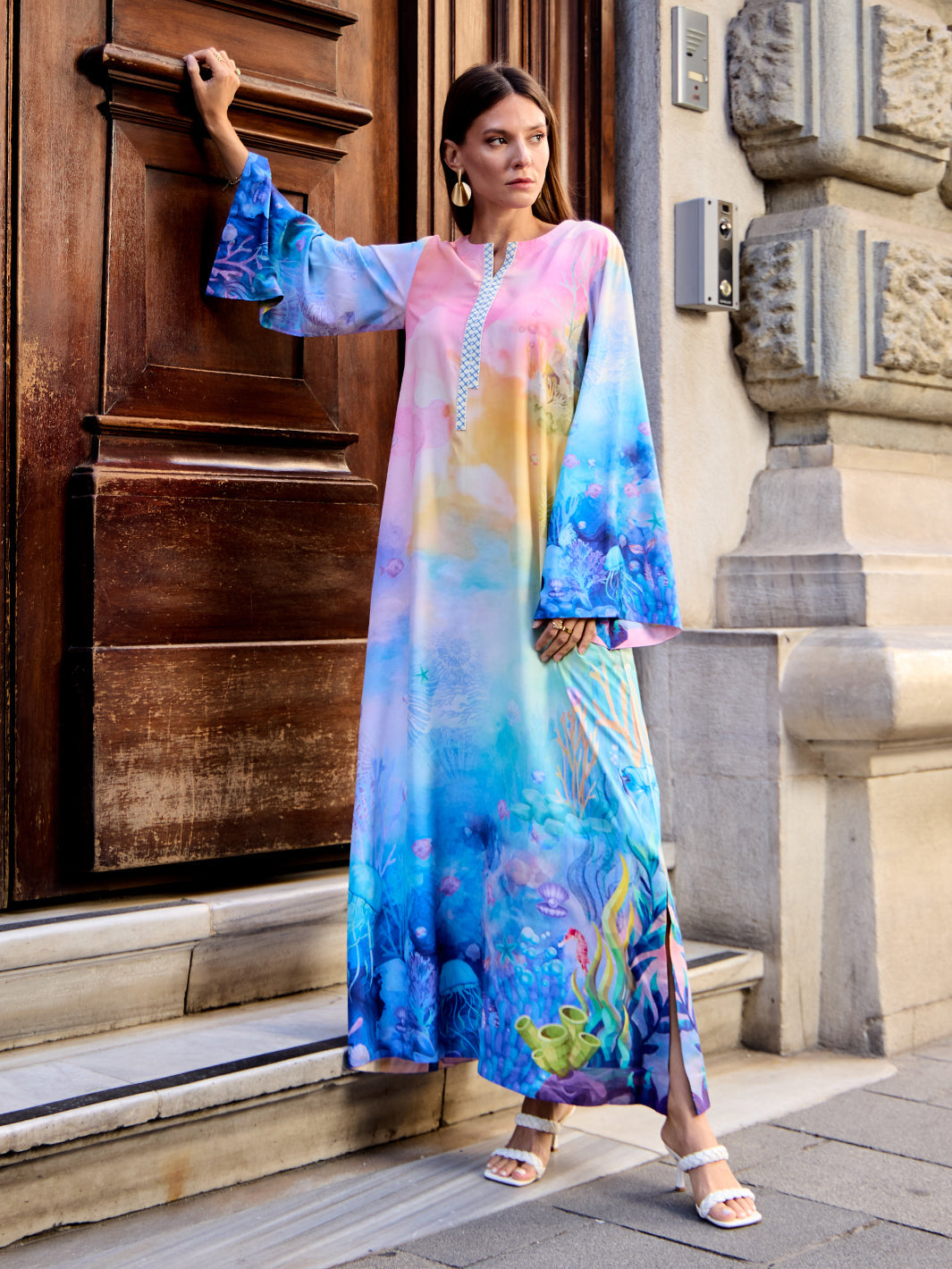 Maren - Printed Kaftan