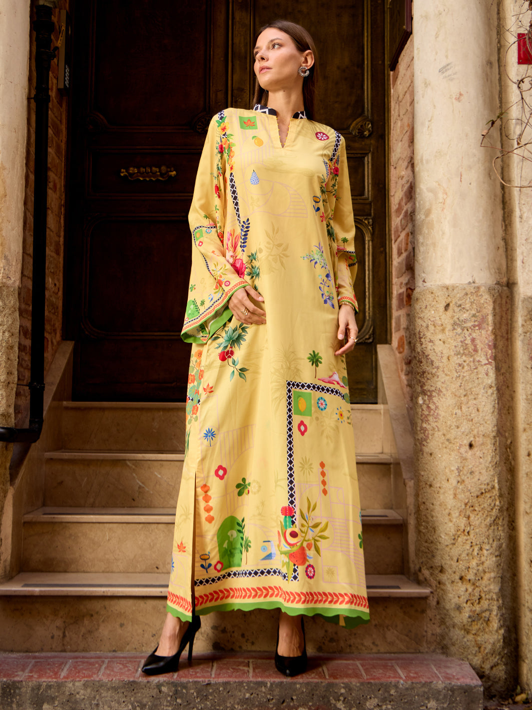 Noen - Printed Kaftan