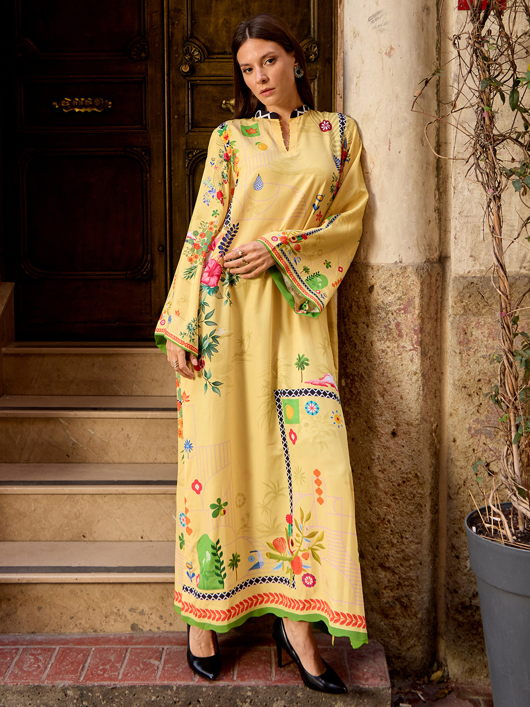 Noen - Printed Kaftan