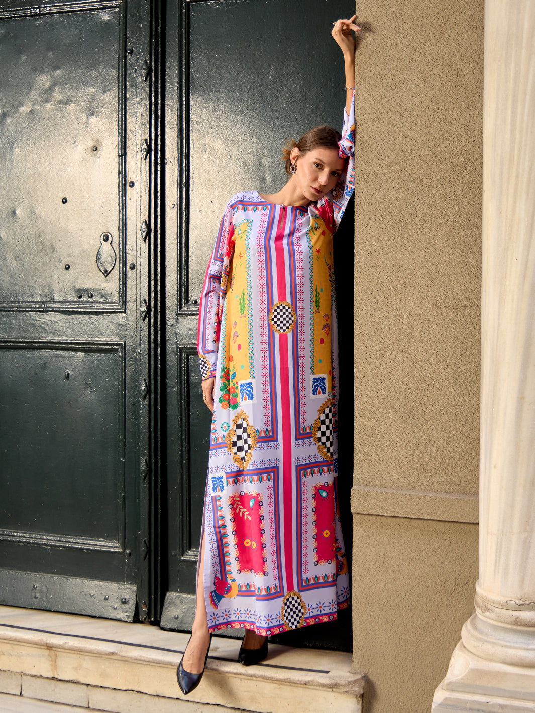 Corin - Printed Kaftan