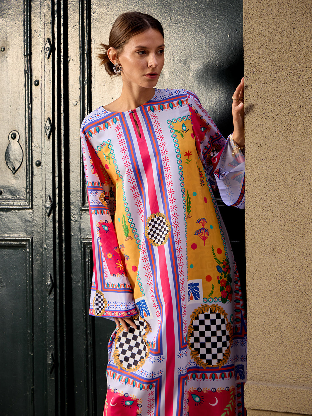 Corin - Printed Kaftan