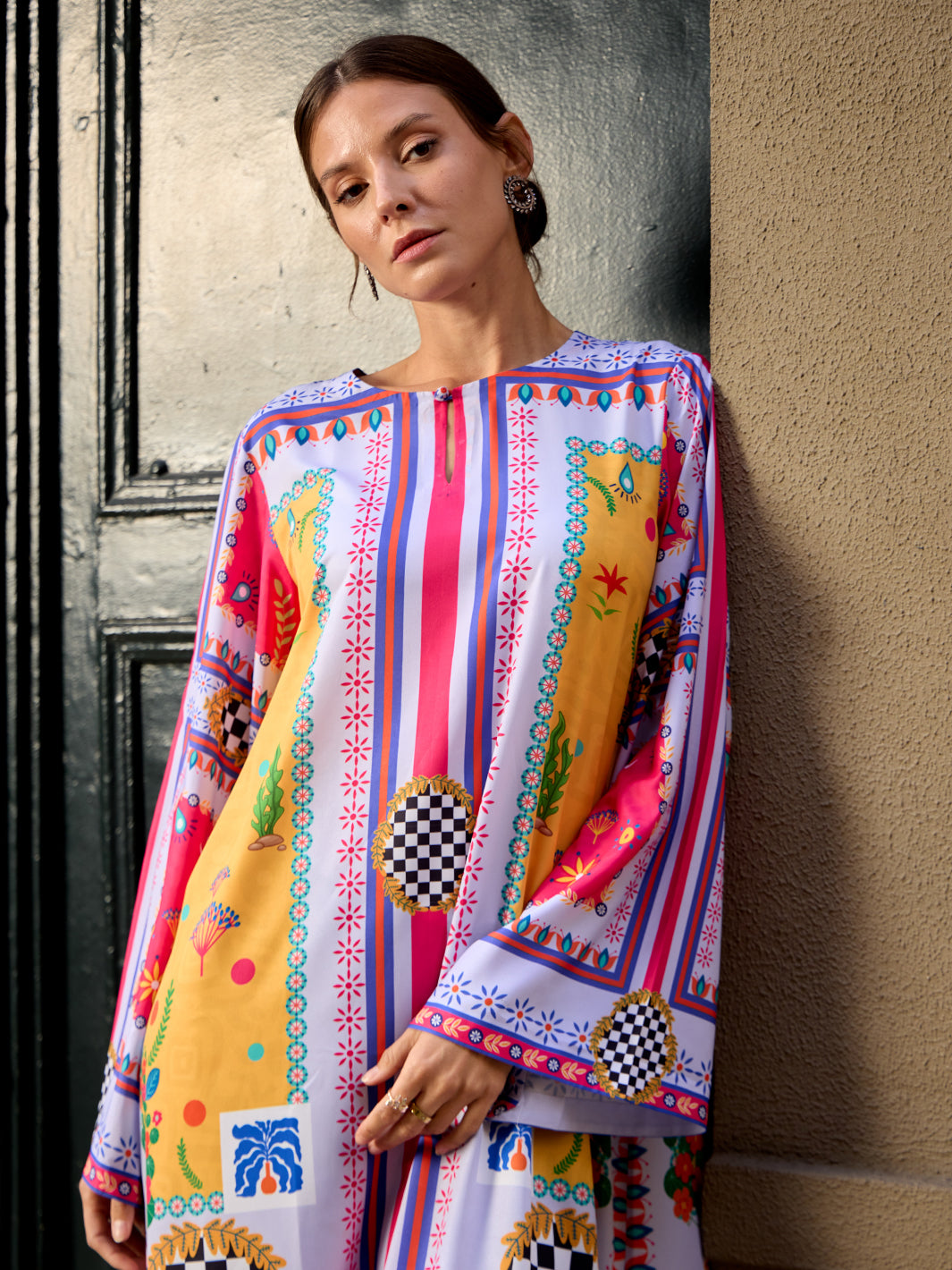 Corin - Printed Kaftan