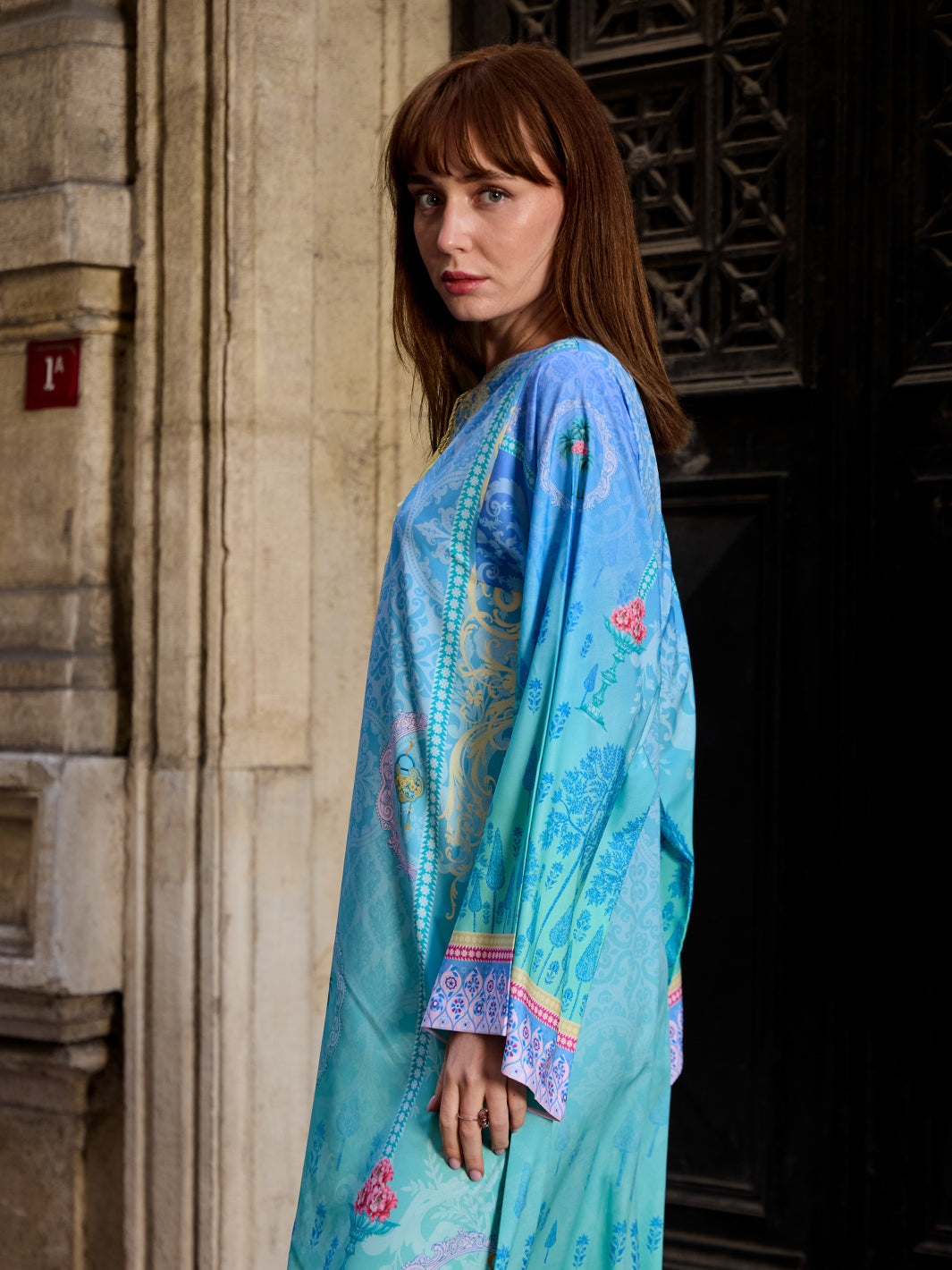 Viana - Printed Kaftan