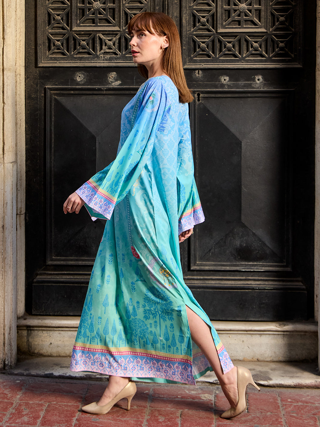 Viana - Printed Kaftan