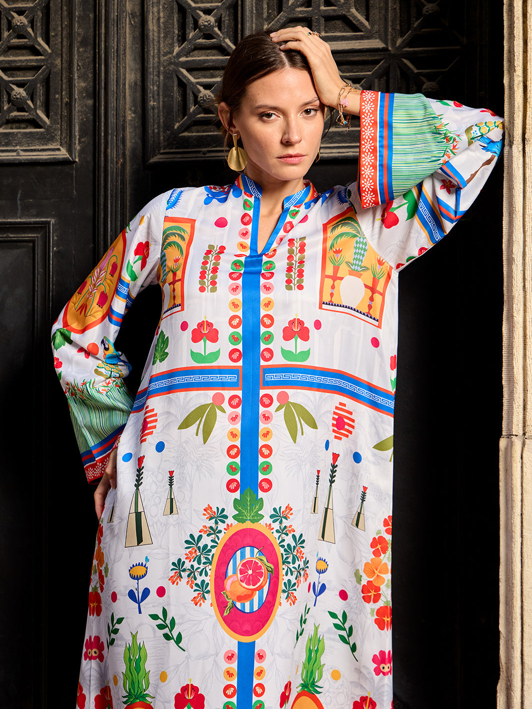 Vitra - Printed Kaftan