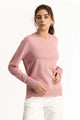 Pink Basic Knit Sweater