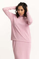 Pink Textured Bottom