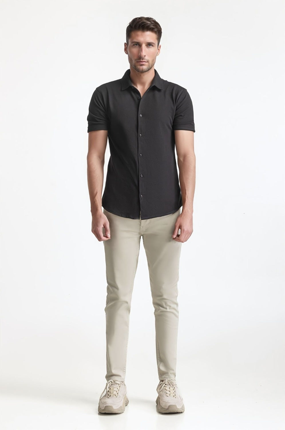 Polo Collar Shirt