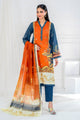 3 Piece Unstitched Printed Lawn Suit