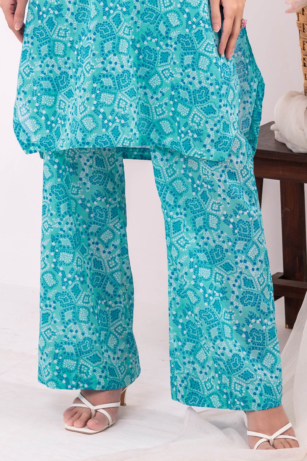 2 Piece Unstitched Printed Lawn Suit