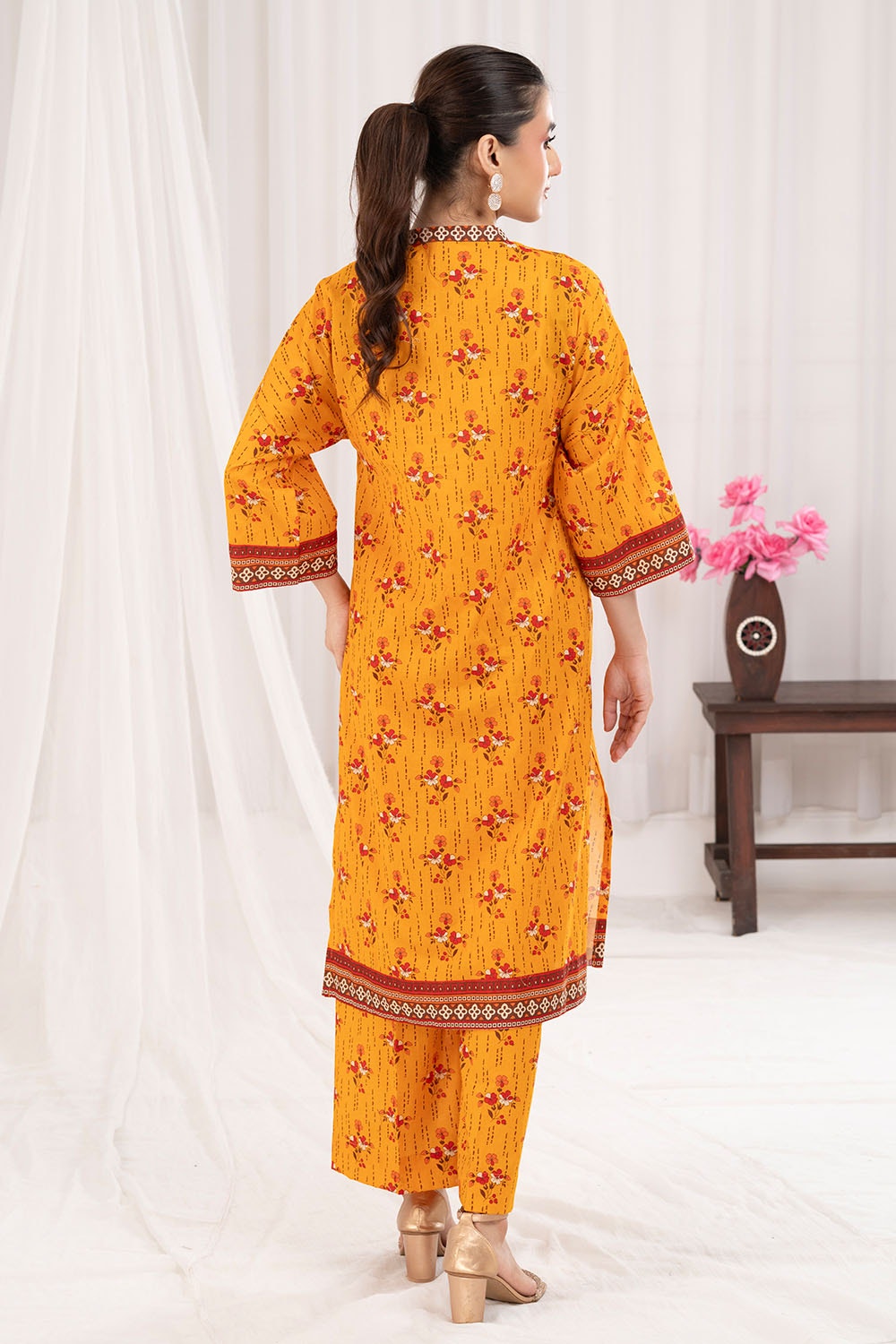 2 Piece Unstitched Printed Lawn Suit