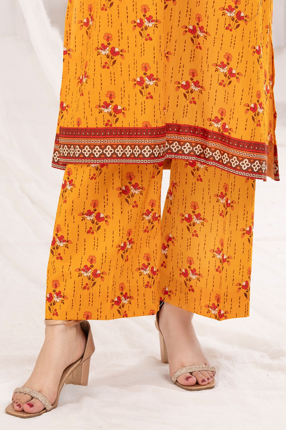 2 Piece Unstitched Printed Lawn Suit
