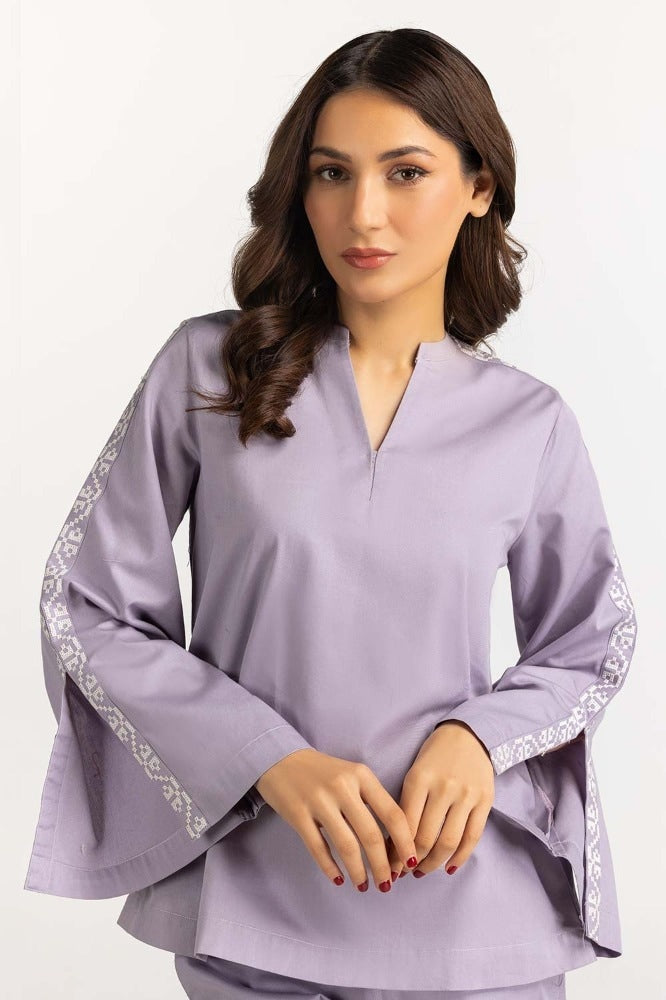 Purple Basic Blouse