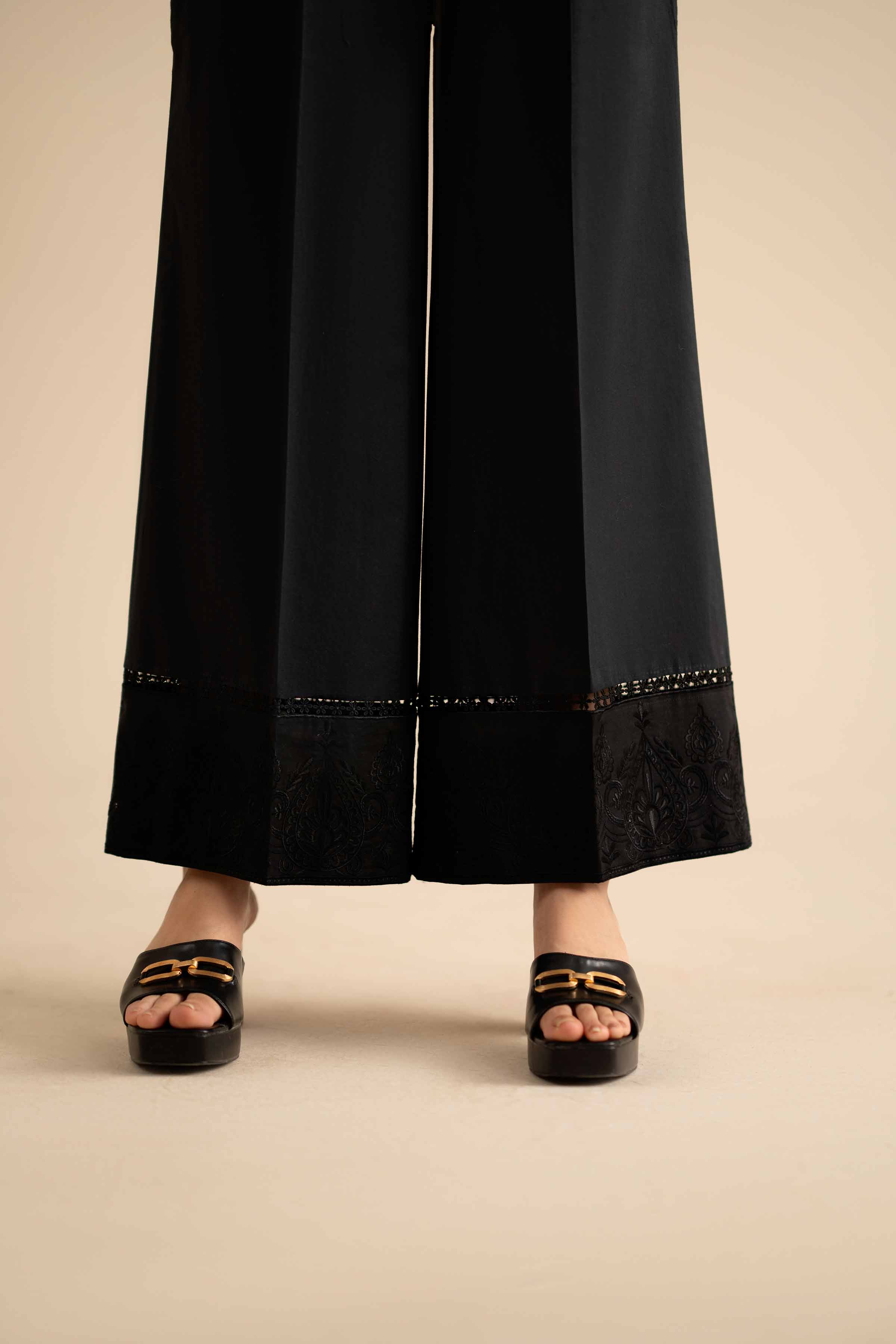 Embroidered Trousers - PW25-166