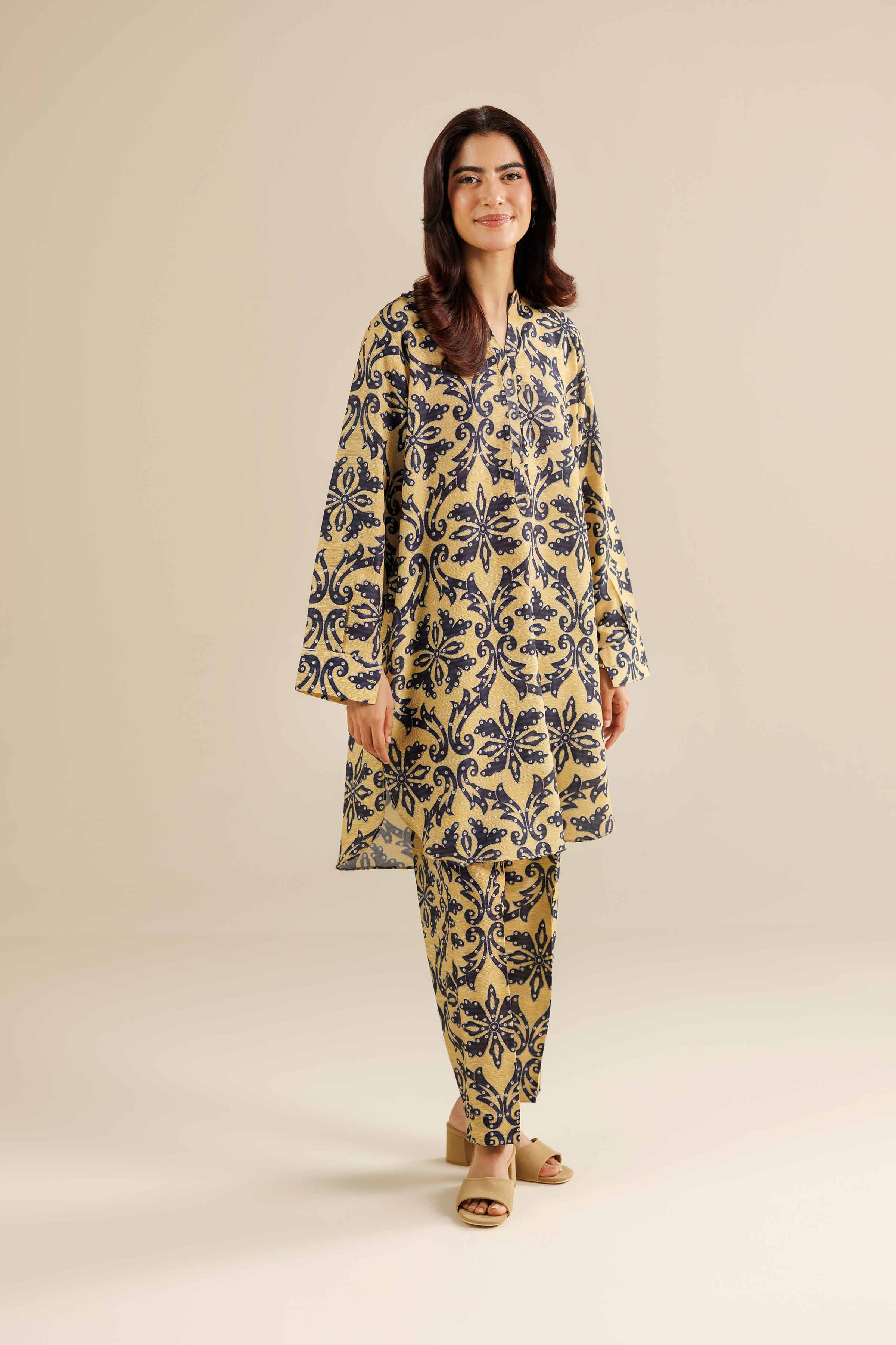 2 Piece - Printed Suit - PW25-365
