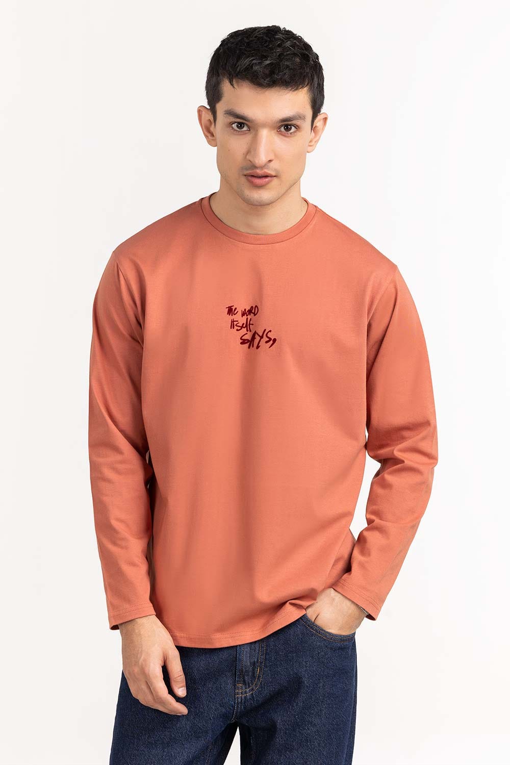 Red Wood Knit Regular