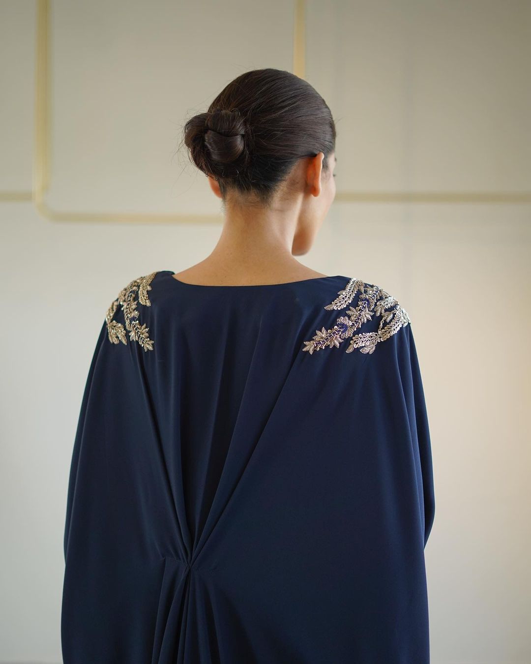 Regalia Navy Kaftan-Semi Formal'25